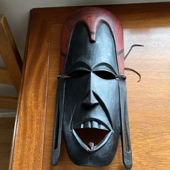 Home Wall Decor Art Hand Carved Wood - Picture 1 of 9